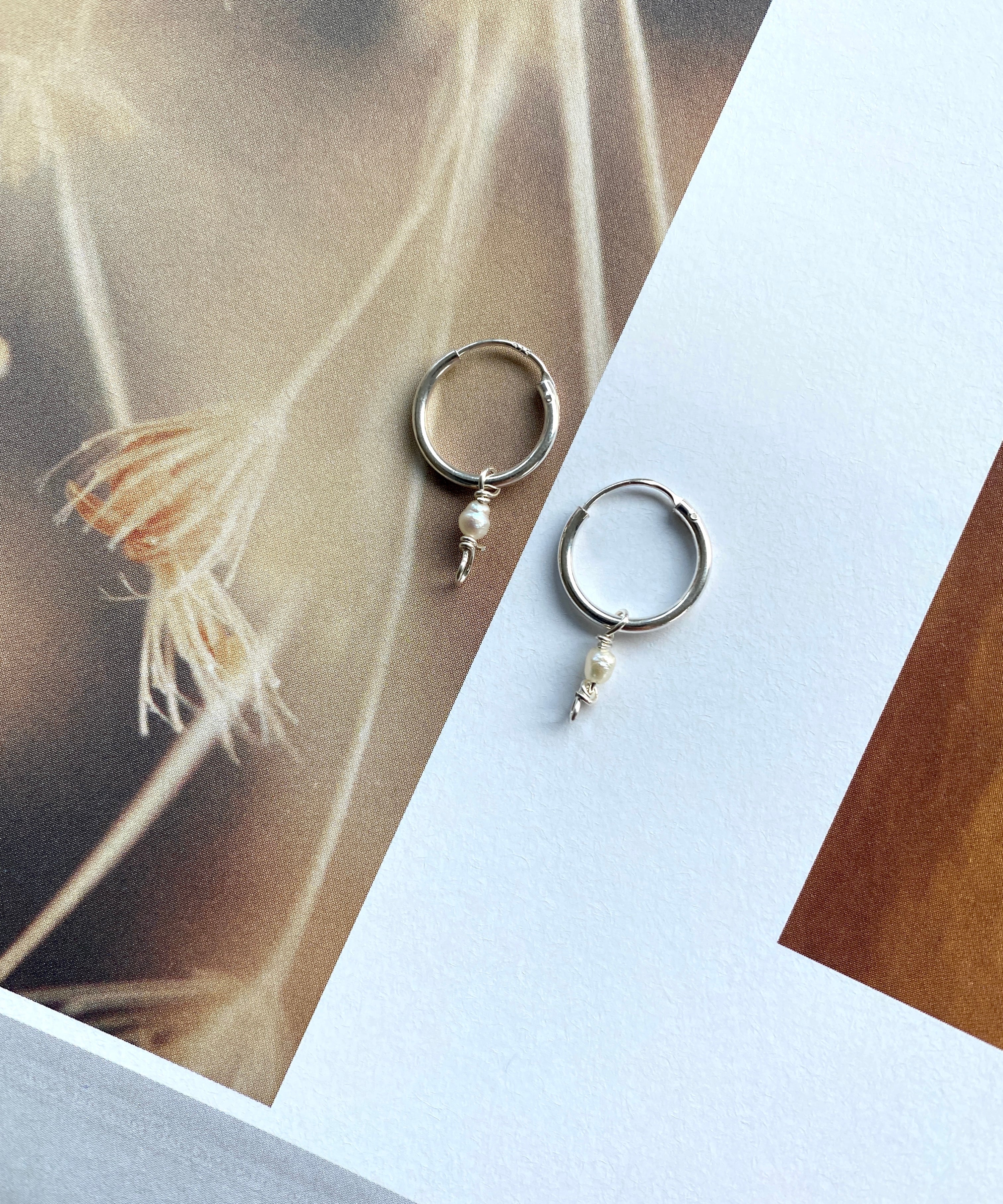 Pi earrings