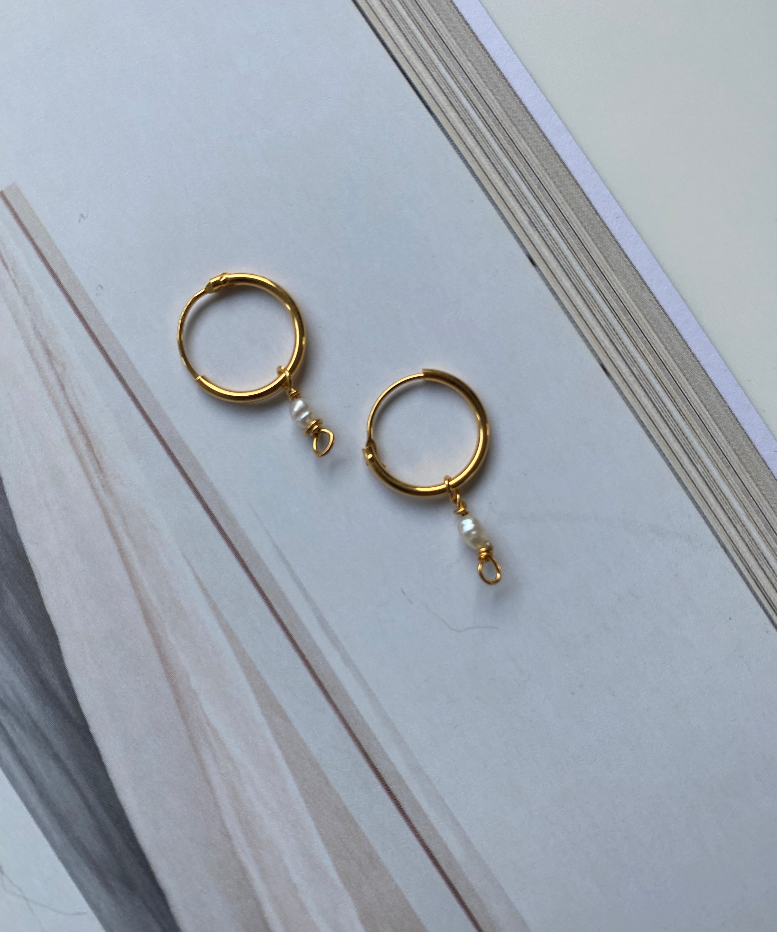 Pi earrings